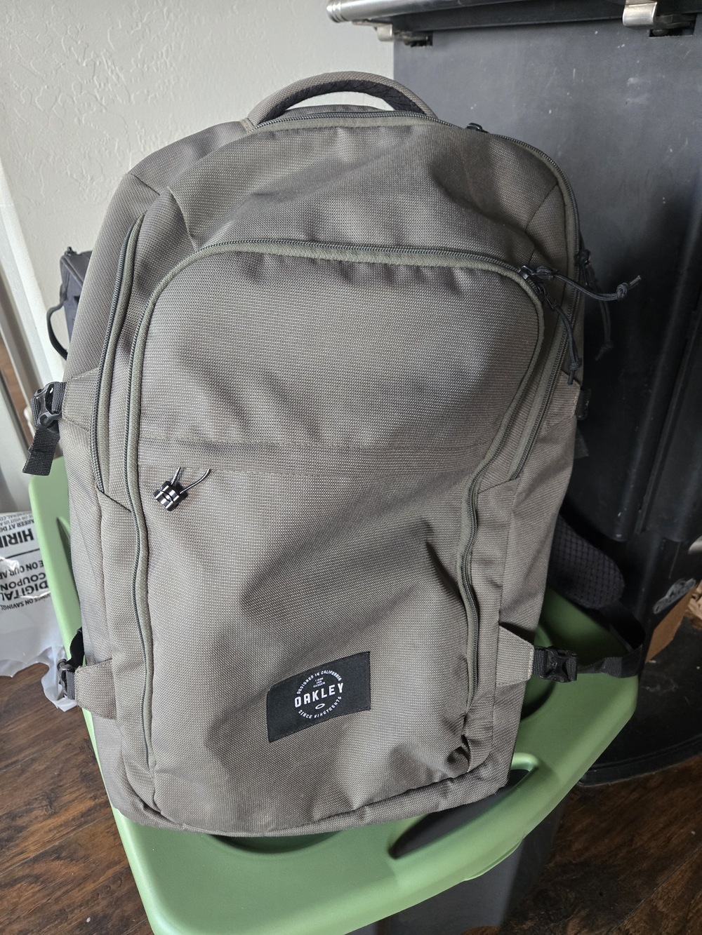 Oakley Men's Olive Utility Laptop Backpack